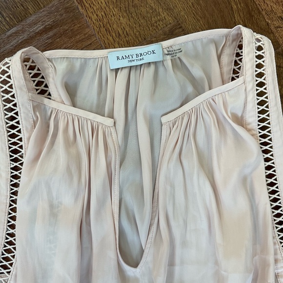 Ramy Brook Smocked Mini Dress - Light Pink - Picture 6 of 9